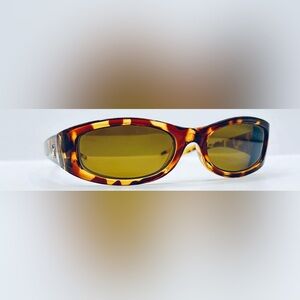 Vintage 7 Eye Kristin F860 Tortoise Oval Sunglasses Frames Only